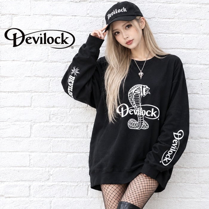 DEVILOCK デビロック「VECTOR & COBRA HOODIE」プルオーバーパーカー