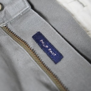 90s Polo by Ralph Lauren POLO CHINO "PHILIP PANT" Smoky Sage [W37L30.5相当] 古着