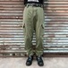 Spanish Army スペイン軍 実物 カーゴパンツ パラシュート コンバット トラウザーズ W90cm L ミリタリー ユーロ ヴィンテージ コットン