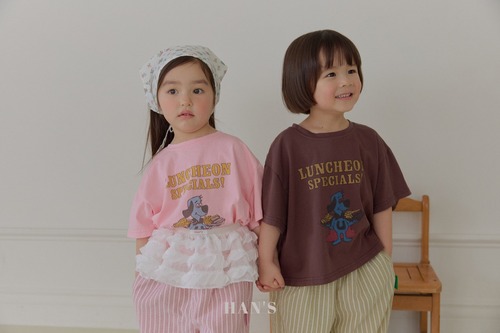 HANS［取寄］lunch dog tee 26summer