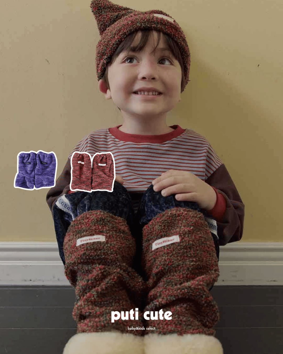 80-120 ꒰ 予約 ꒱ Elf leg warmers / Tiny hiker ⸝⋆