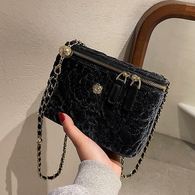 オータムウィンターチェーン 秋物 冬物 メッセンジャーバッグ 手作りハンドバック17331960072