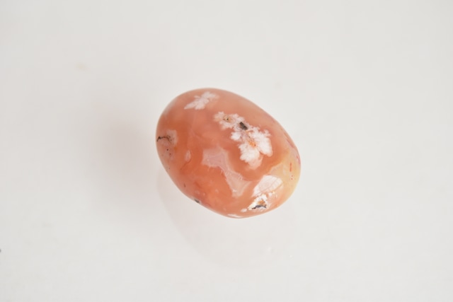 Cherry blossom agate palm stone - チェリーブロッサムアゲート