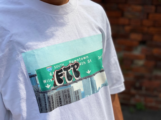 FTP FREEWAY TEE WHITE LARGE 25JE6323