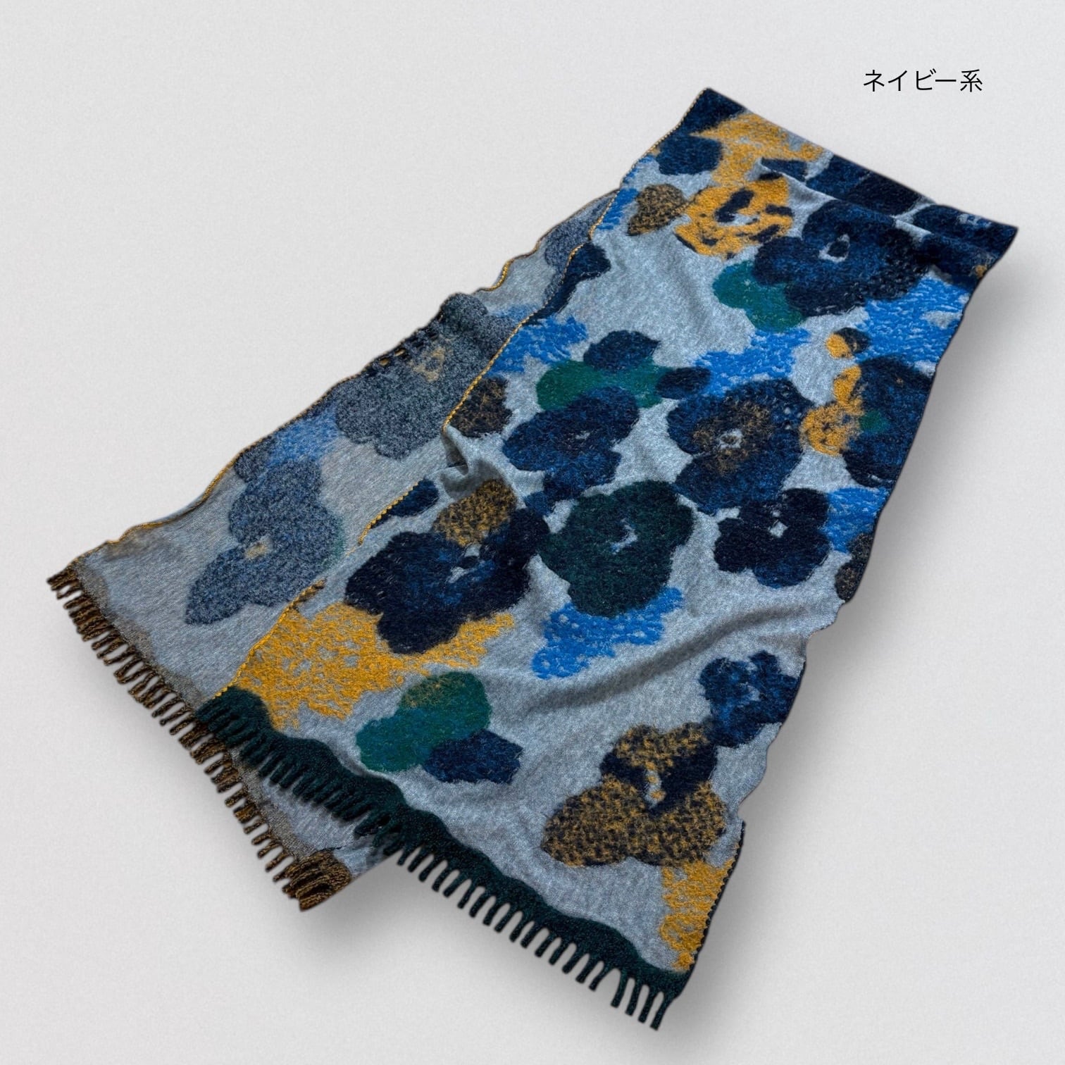 nume コットンウールカットジャガードミニストール | CoCo Cuore