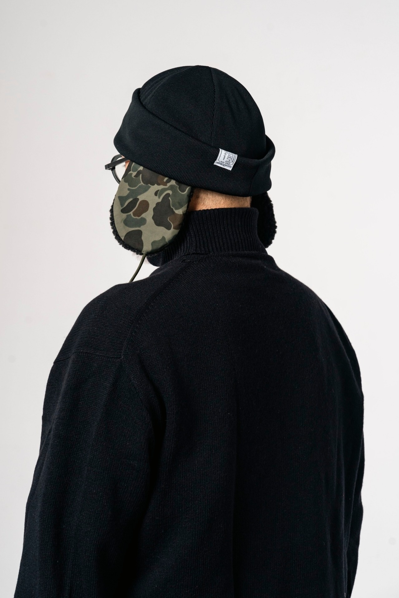 ニットCAP with dogear