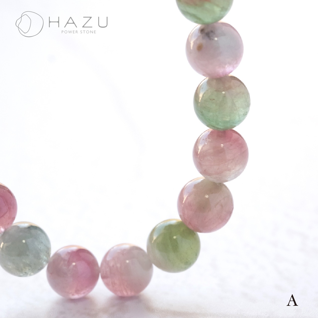 高ランク・春色の自然がつむぐ色彩［ウォーターメロントルマリン／クンツァイト／水晶］