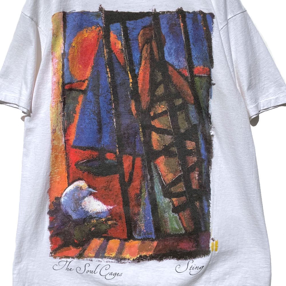 Sting [Sting] Vintage Tour Promotion T-shirt [1991s] The Soul