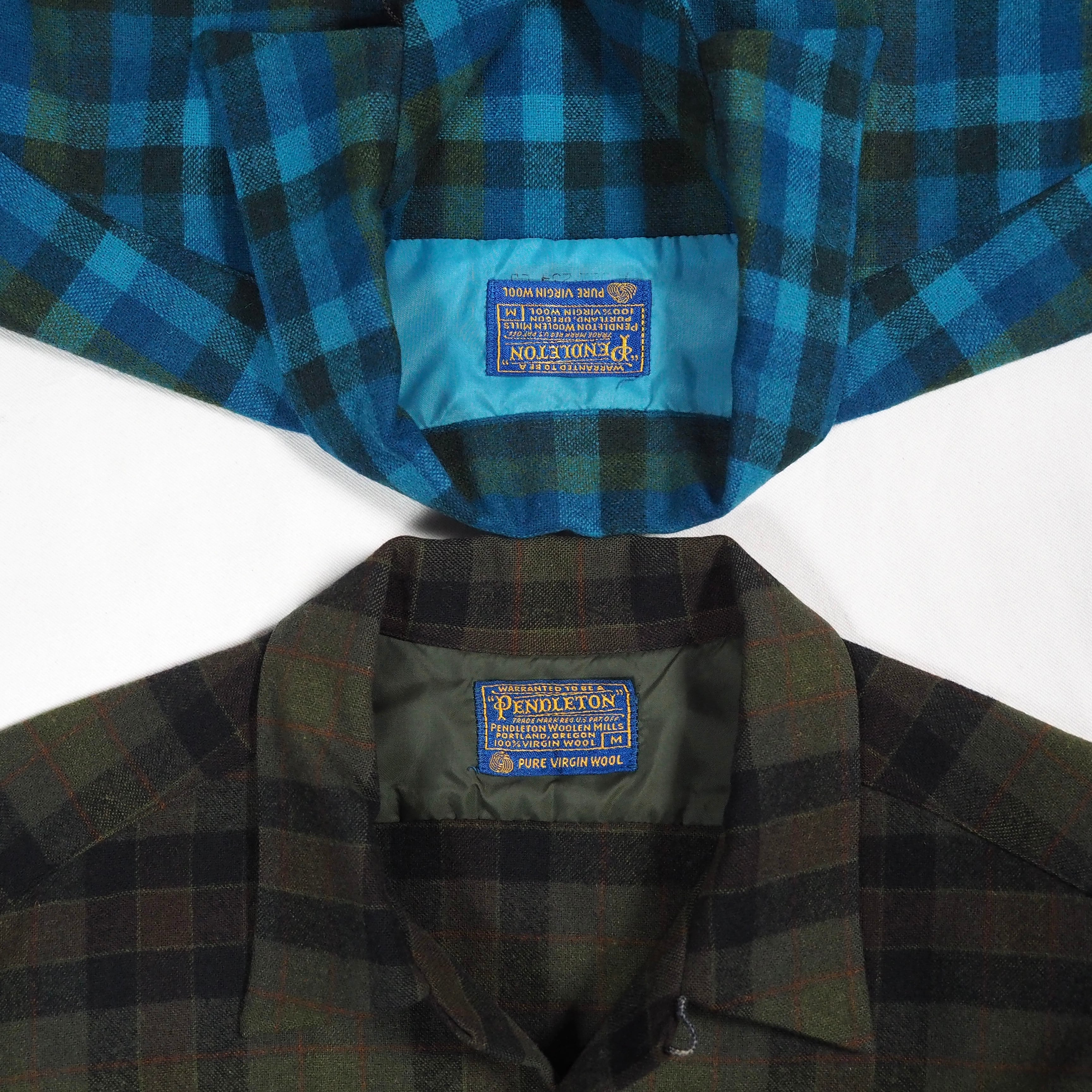 NOS】60's PENDLETON Board shirt M Blue ペンドルトン ボードシャツ NOS】60's PENDLETON Board shirt M Blue ペンドルトン ボードシャツ
