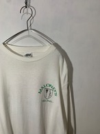 80's Anvil Print L/S T-Shirt Made in USA【L】