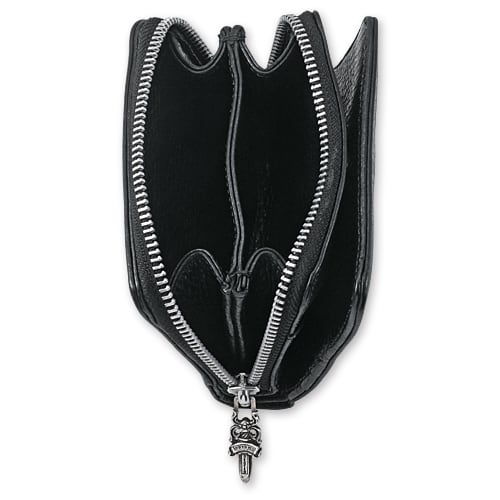 CHROME HEARTS クロムハーツ Wallet ウォレット 財布 レザー】スクエア