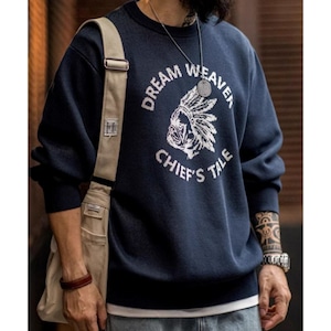 アメリカンレトロニットプルオーバー 224521