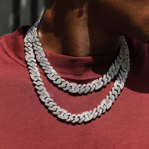 Iced Out Mariner Chain 【GOLD / SILVER】