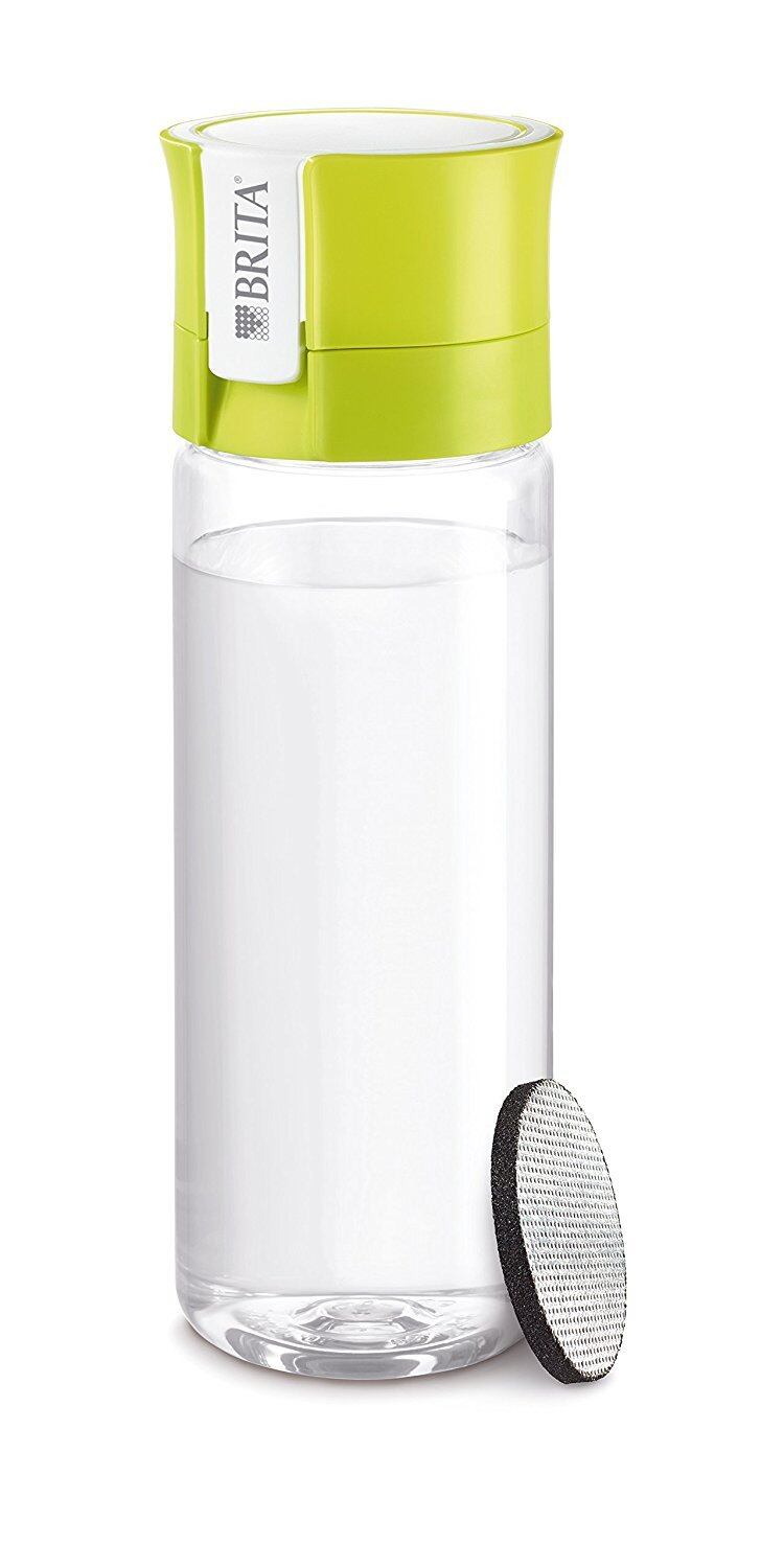 【数量限り】ブリタ 水筒 直飲み 600ml 携帯用 浄水器 ボトル カートリッジ 1個付き フィル&ゴー ライム 【日本正規品】