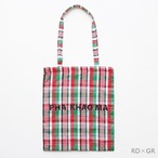 【yao】PHA KHAO MA Rectangle tote「RD×GR」