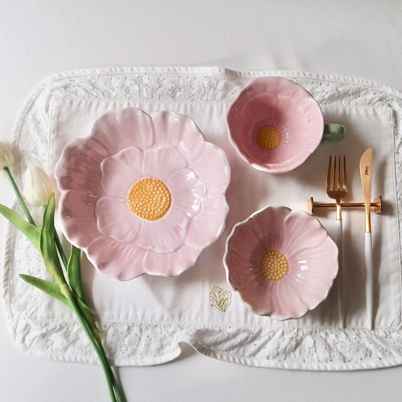 Tulip tea cup / チューリップ ティーカップ | BONNE CHANCE