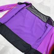 社交ダンス 衣装 スタンダード 上下セット ツーピース パーティ衣装 女性用 レディース オールシーズン 黒 紫 サン・ヨシムラ ブラック系 パープル系 Mサイズ おしゃれ フレアスカート 薄手 ダンスイベント 講習会 おすすめ 吸汗速乾 伸縮性 通気性 丈夫 黒レース 上品 カジュアル フェミニン 特別な日 使用可