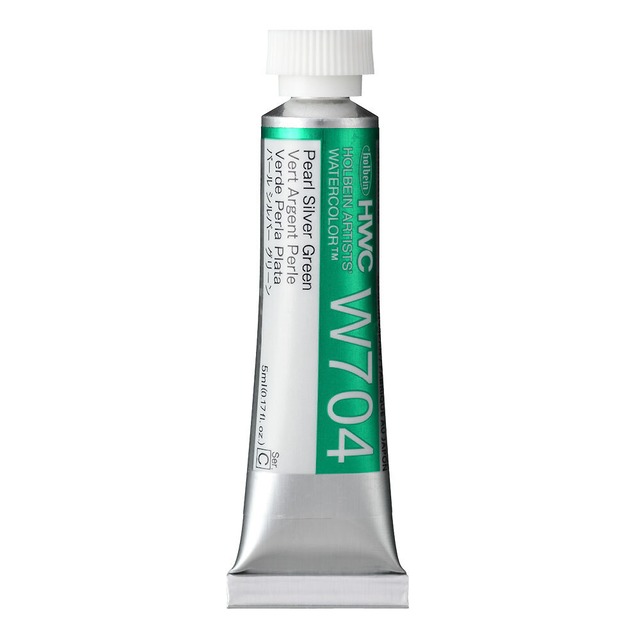 ホルベイン  パールカラーズ パールシルバーイエロー  [ W703・5ml ]