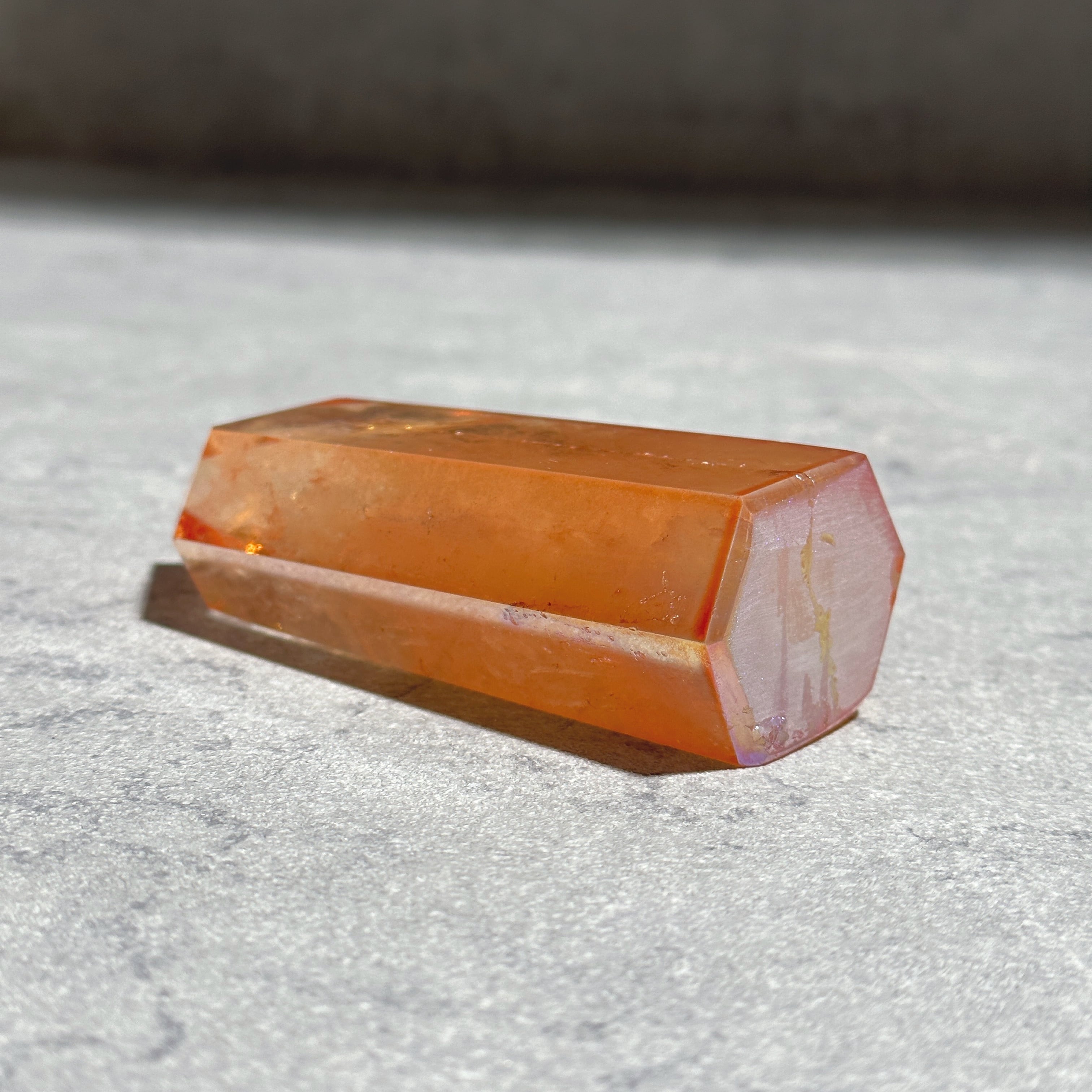オレンジオーラクォーツ タワー05◇ Orange Aura Quartz ◇天然石