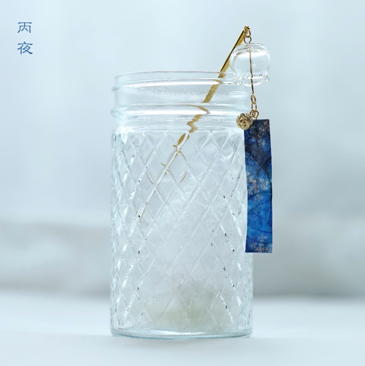 八種・風鈴 - 和風 ハンドメイド簪(髪飾り/ヘアアクセサリー/ヘアピン)