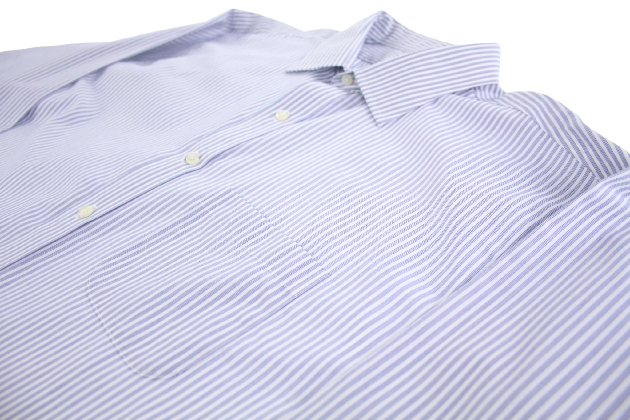 Brooks Brothers オーバーサイズ 17 1/2 ブルー×ホワイト ストライプ
