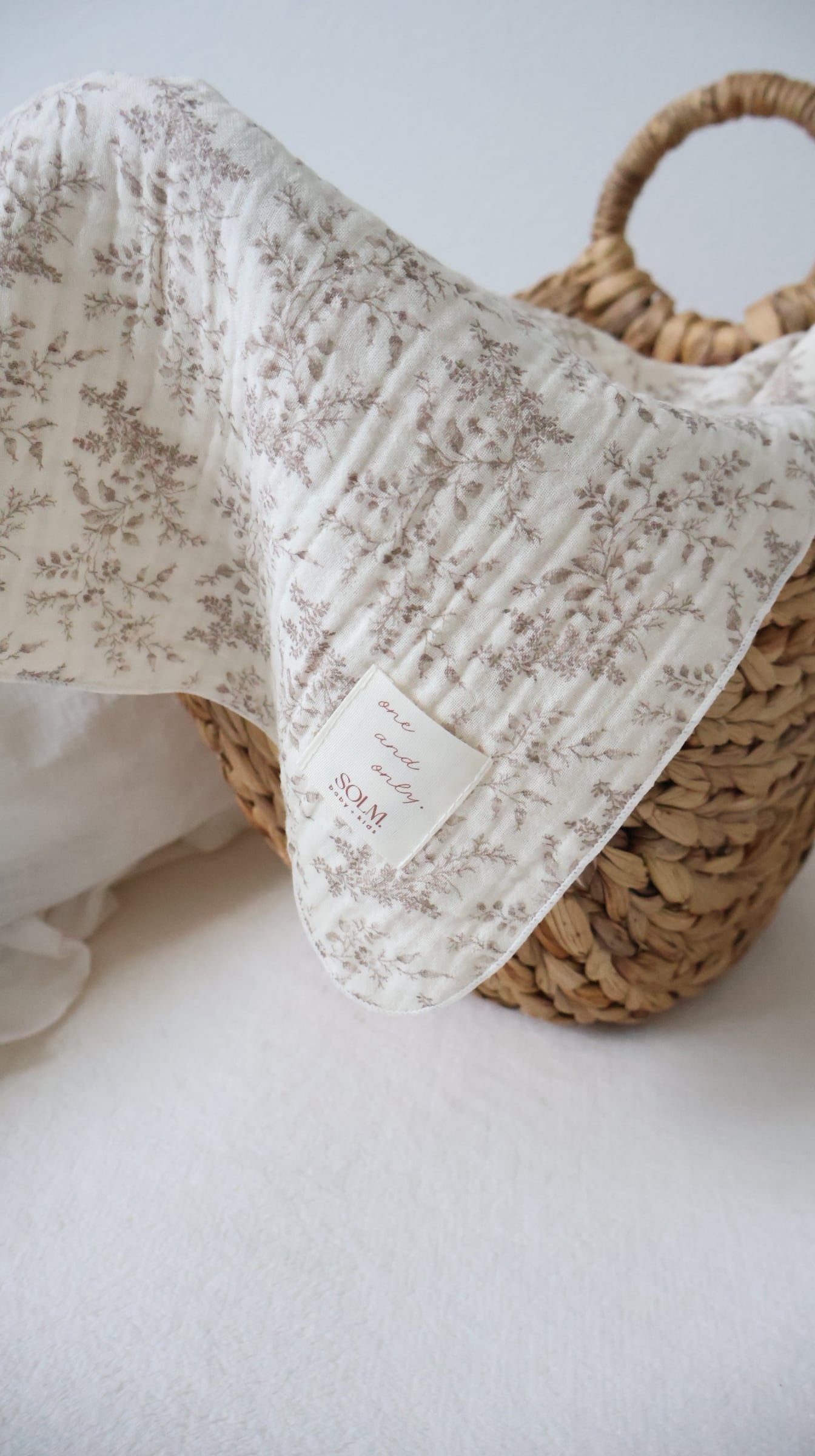 ガーゼケットオーダー⭐︎フラワー ガーゼケット floret blanket 【送料無料】 おくるみ スワドル 小花柄