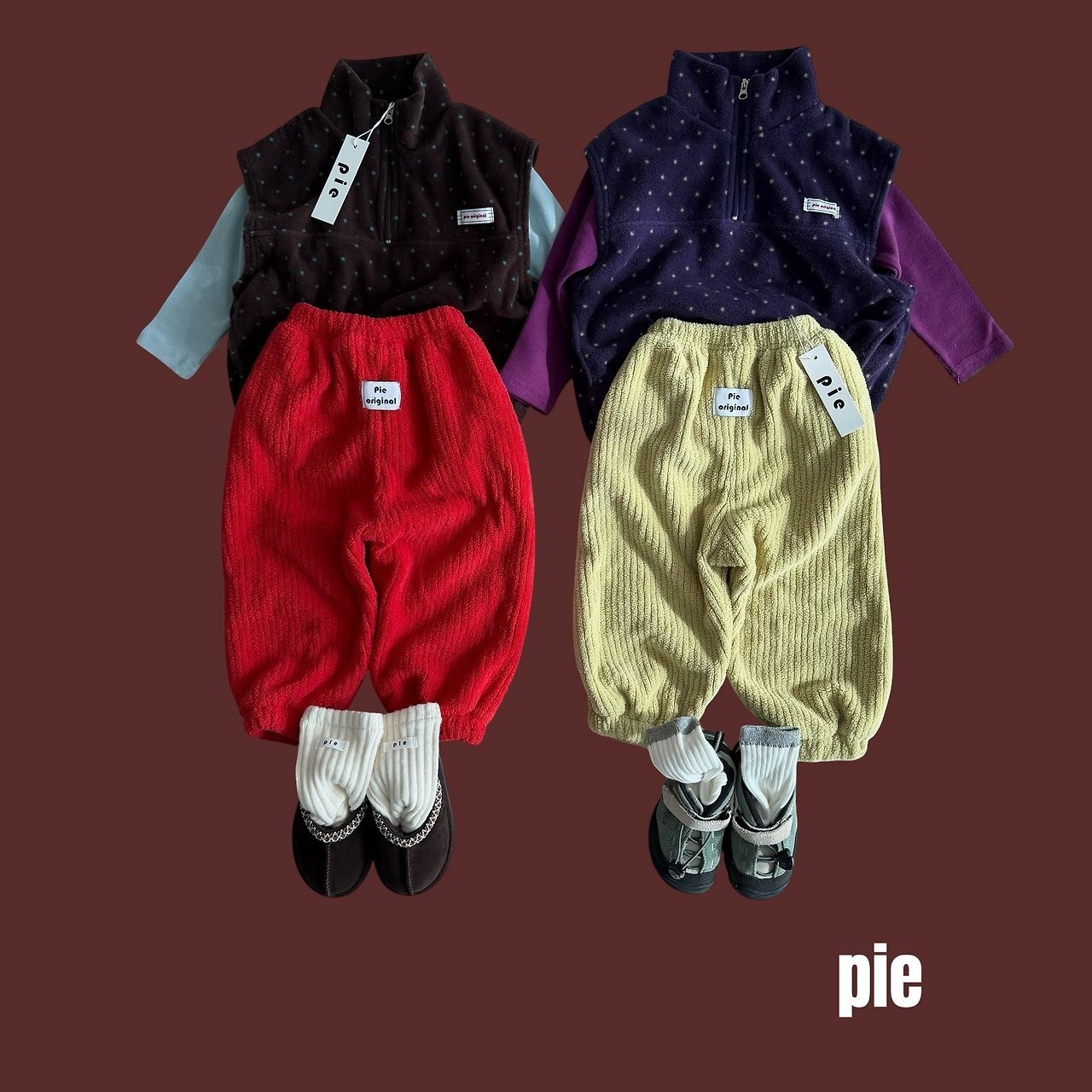 PIE［取寄］biyong jogger pants 26winter