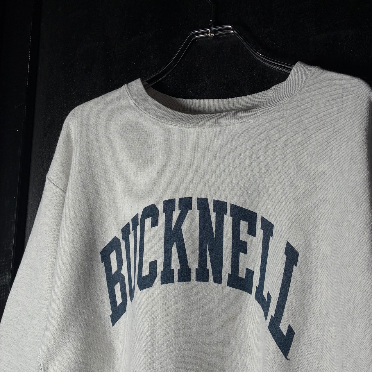 00s Champion REVERSE WEAVE BUCKNELL カレッジスウェット グレー