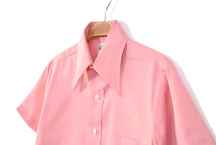 CAMPUS USA ビンテージ開襟シャツ ピンク