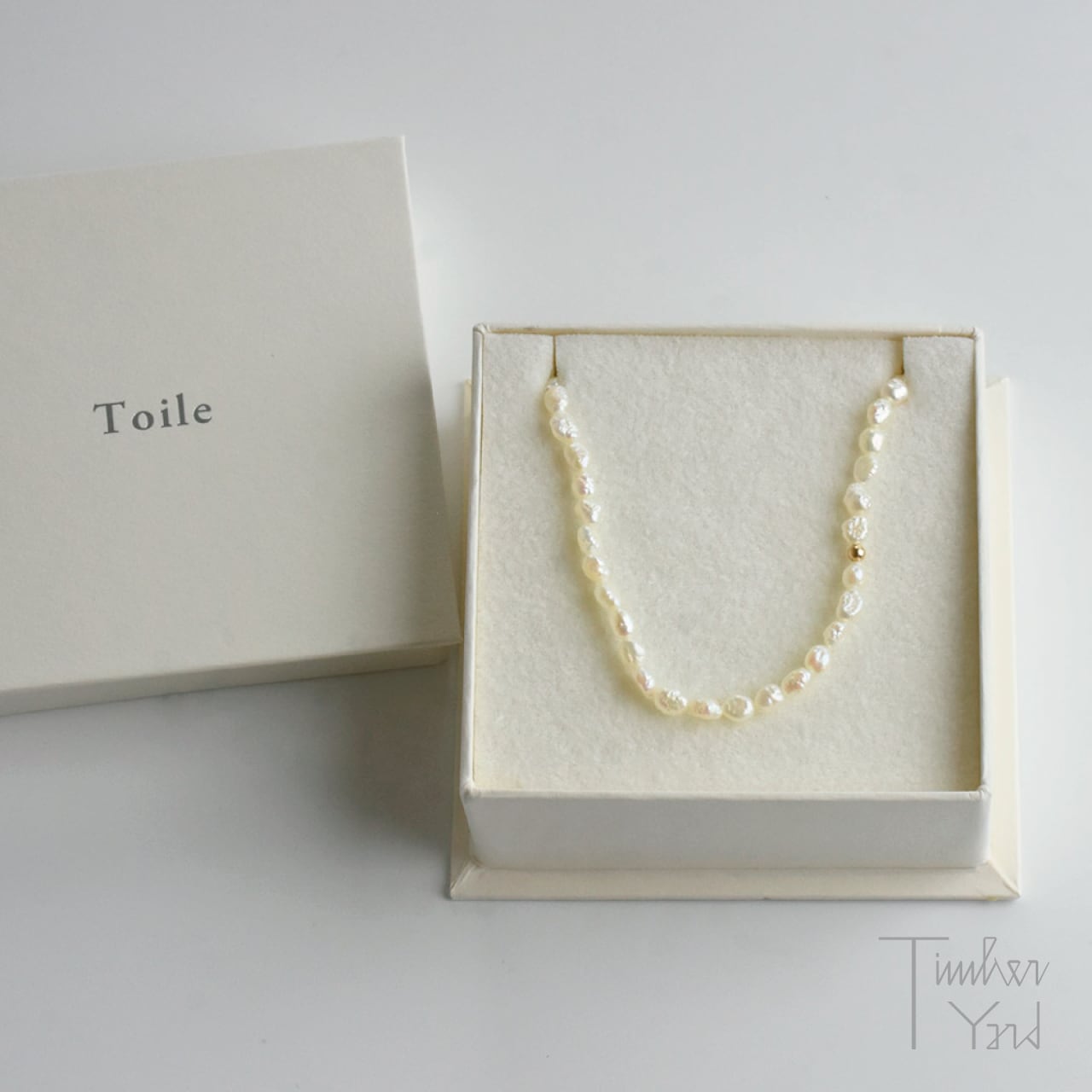 Necklace｜Rice Pearl Necklace | TIMBER YARD powered by BASE