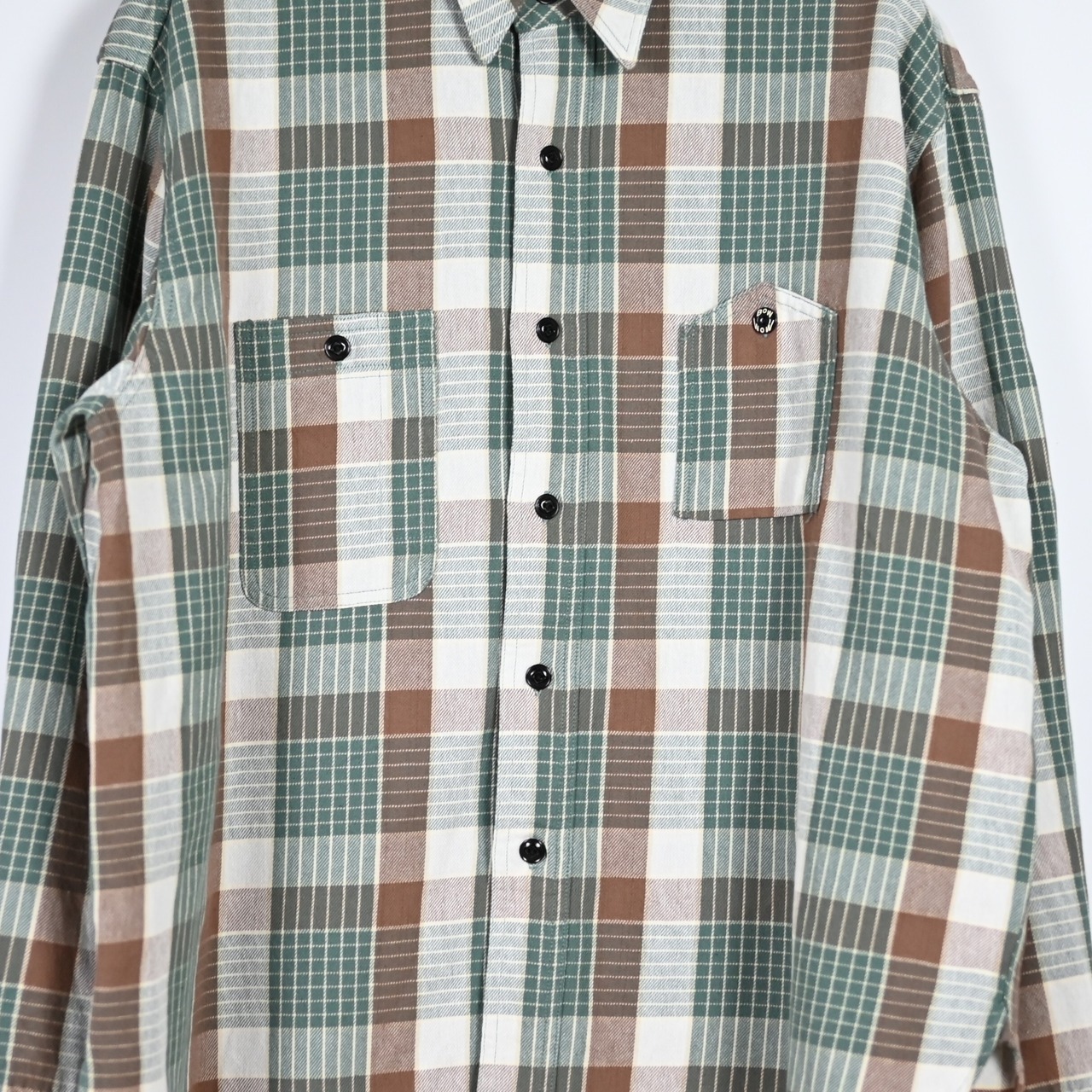 BOWWOW / MOUNTAIN POCKET FLANNEL SHIRT