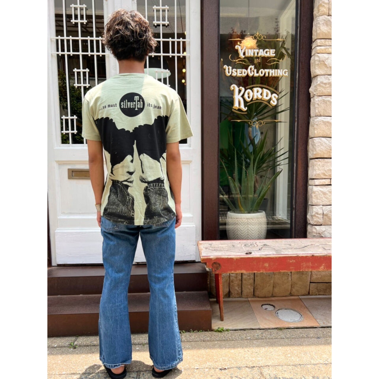 90s "DEAD STOCK" Silver Tab Tee MADE IN USA  Size L_10