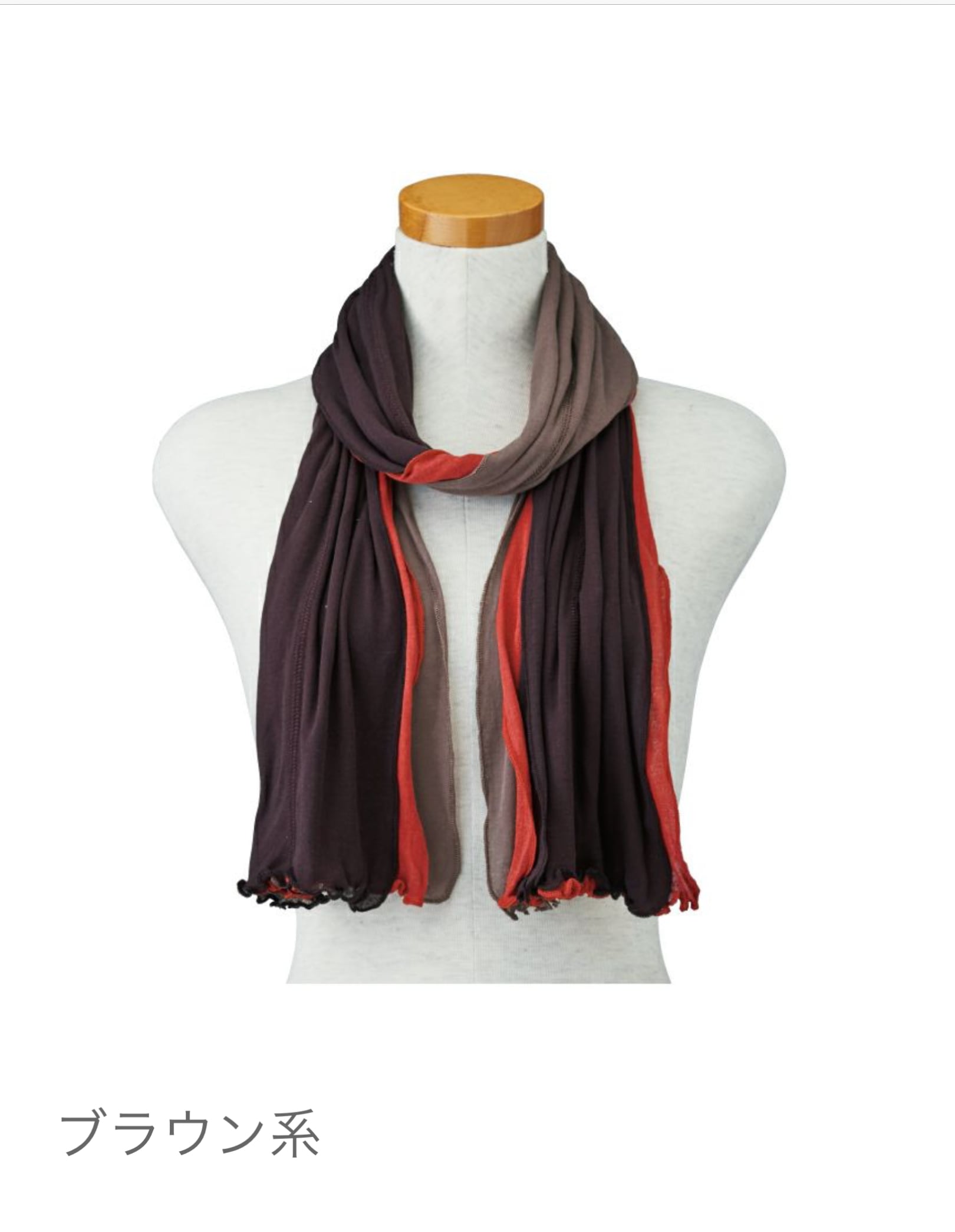 天使の綿シフォンシンプルストール黒とワイン系色 天使の綿シフォンシンプルストール黒とワイン系色