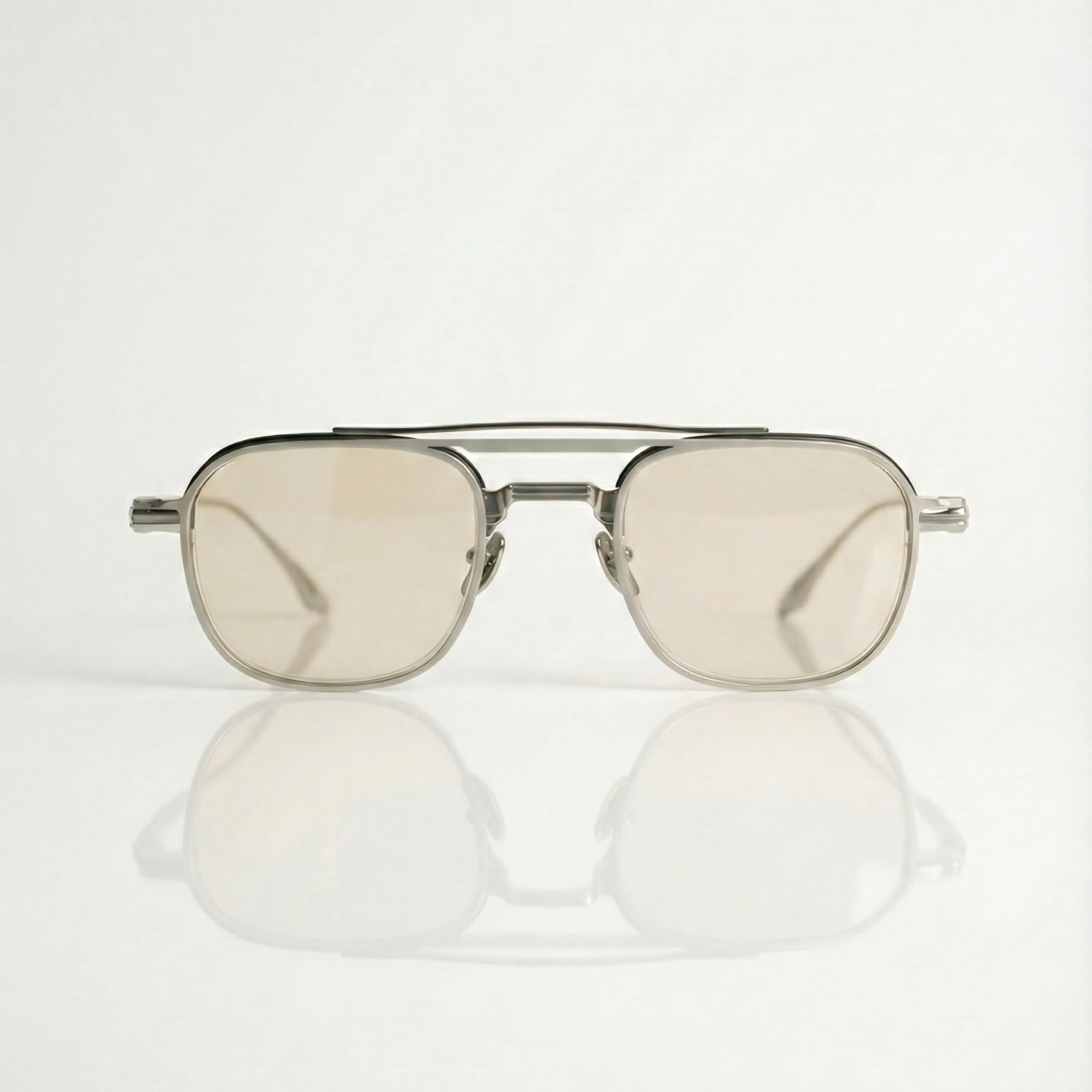 ヴィベカ　bieRce 403 SILVER FRAME スモークブラウン bieRce 403 SILVER FRAME | bieRce
