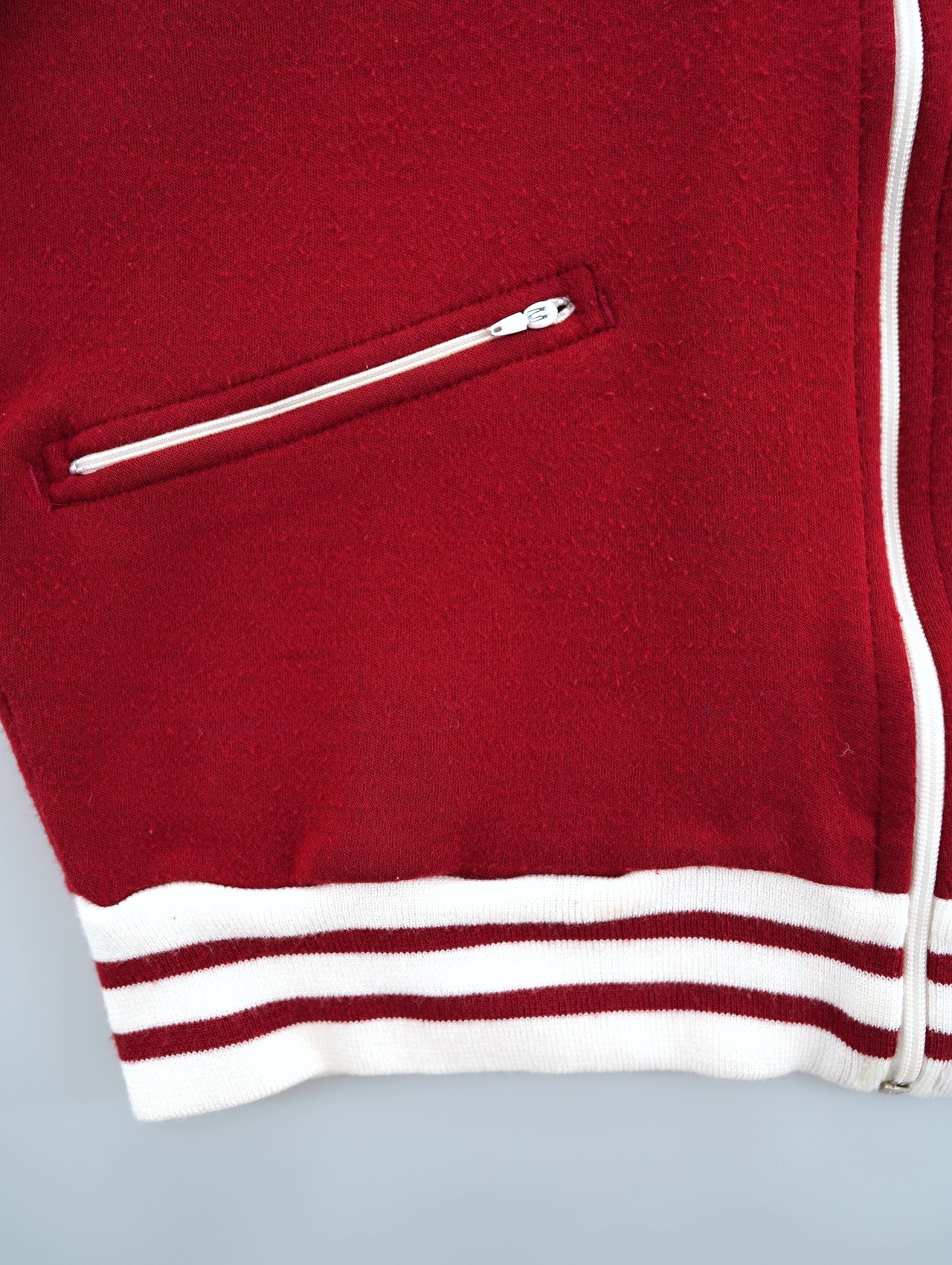 stripe knit jacket