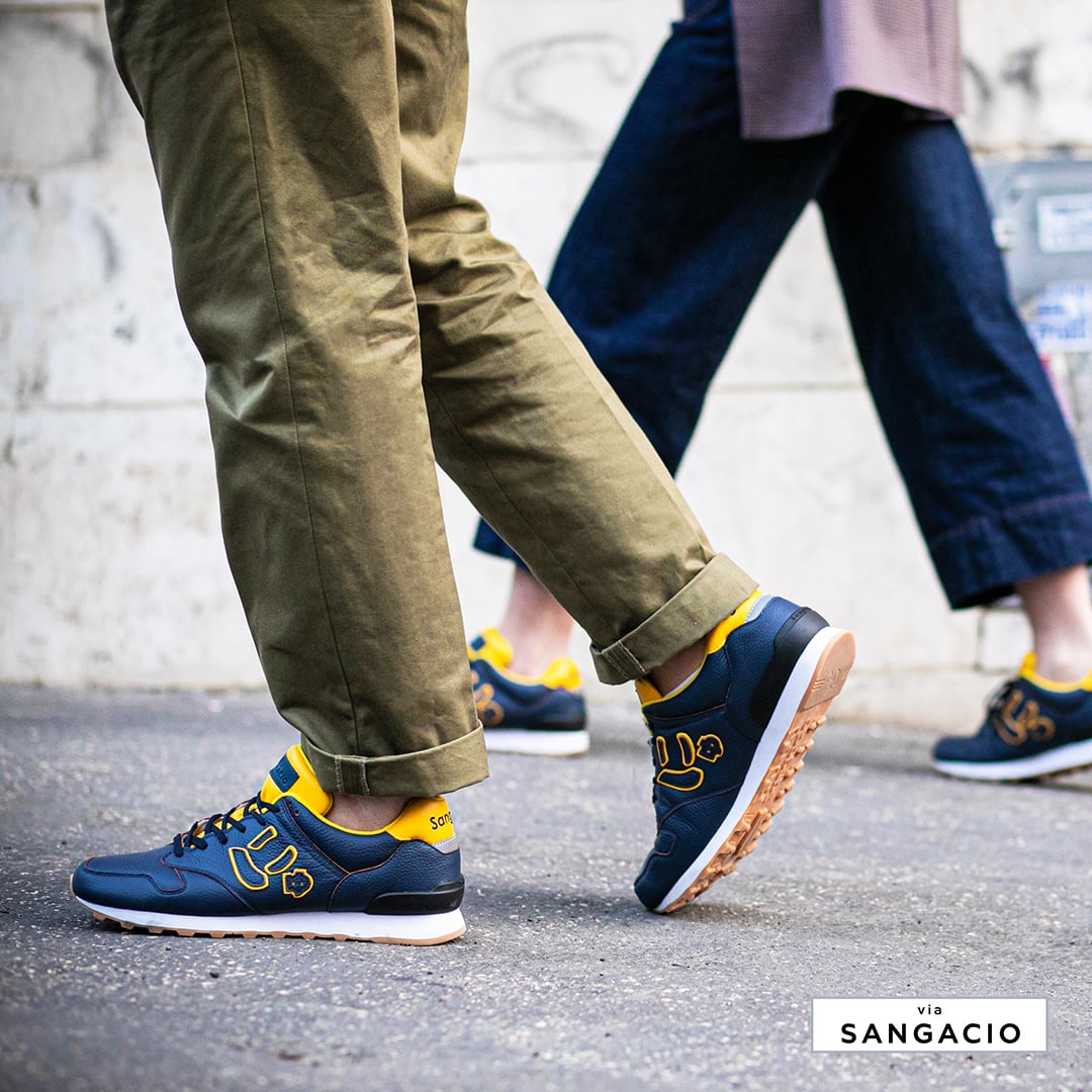 メーカーviaSANGACIO【新品未使用】via SANGACIO　NAVY×YELLOW　7周年記念モデル