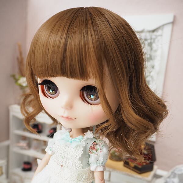 ブライス　9/8 ネオブライス ウィッグ フレンチウェーブミディ マロンブラウン 10