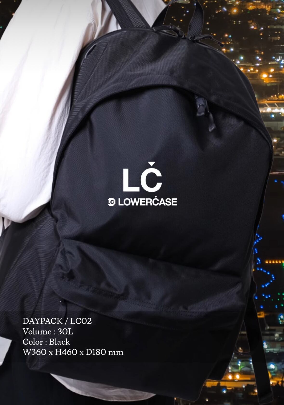 バッグ LC by LOWERCASE DAYPACK 30L LC02 LC by LOWERCASE エルシーバイロウワーケース デイパック L 30L