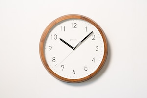 電波時計 BRUNCH CLOCK【WALNUT MILK】