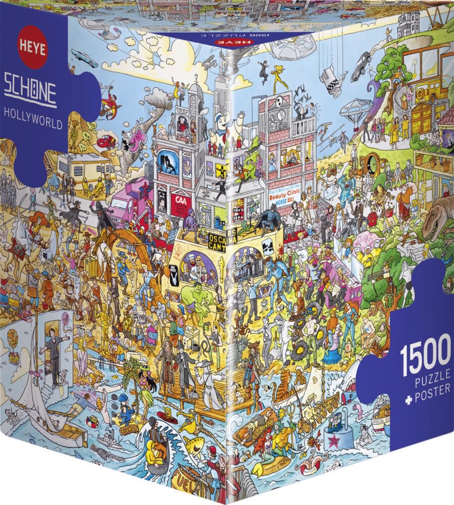 【新着特価】1500ピース HEYE Puzzle ヘイパズル Schone : Hollyworld 60×80cm 29995