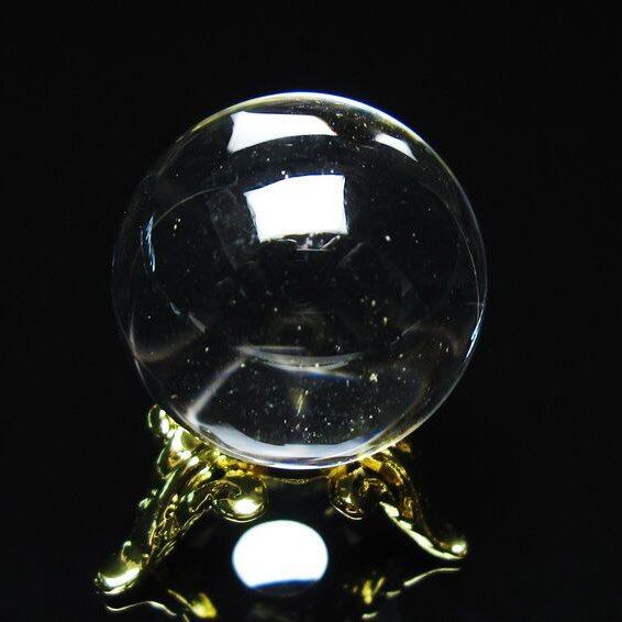 水晶 丸玉 23mm 一点物 おまかせ便 141-7653