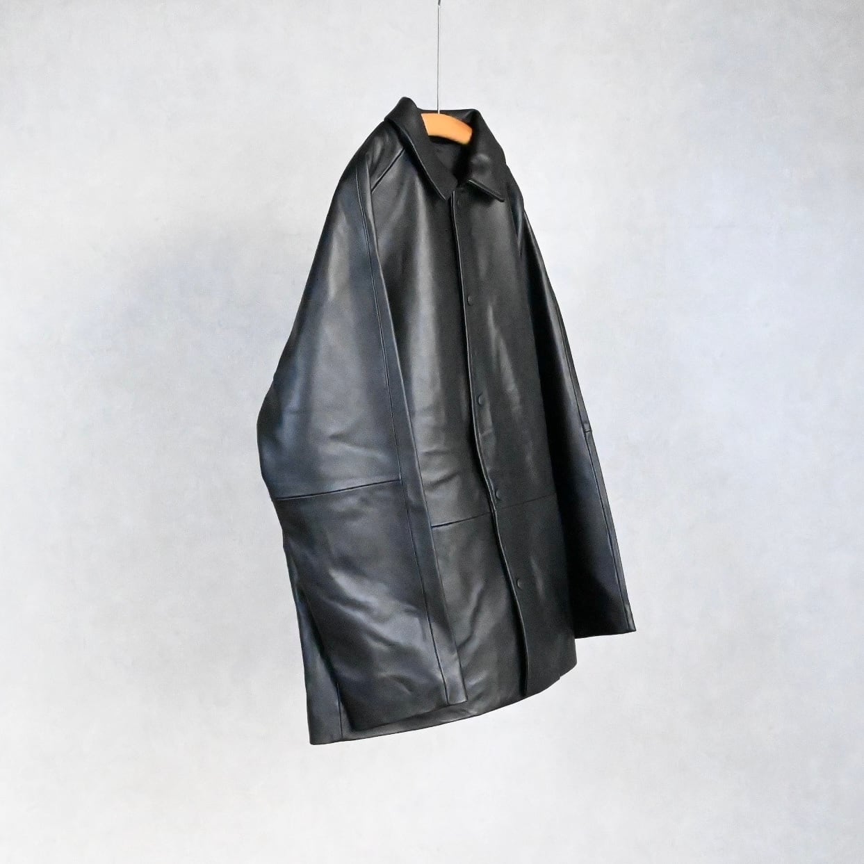 AWESOME LEATHER 】LEATHER COACH JACKET オーサムレザー レザーコーチ