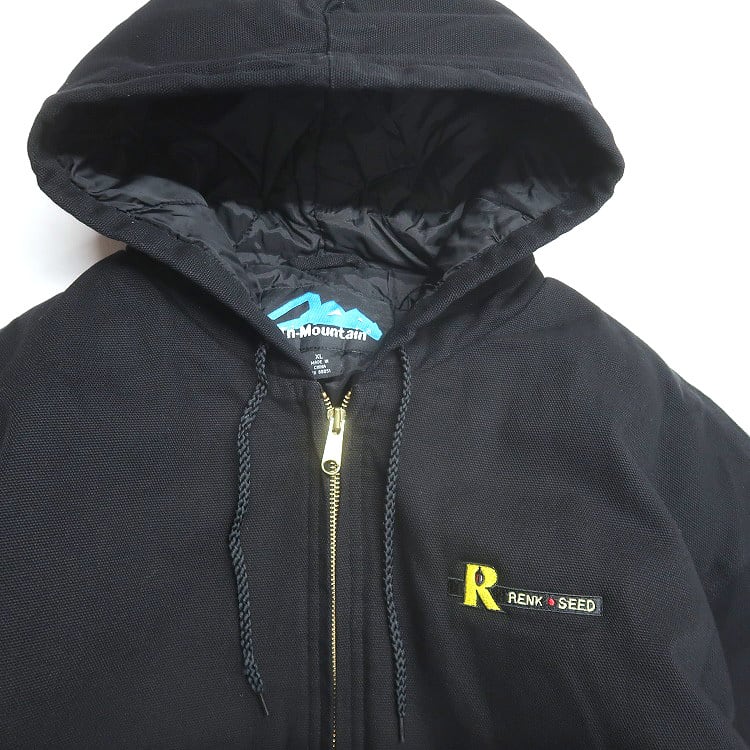 古着 TRI-MOUNTAIN 企業ロゴ 刺繍 中綿 ワーク アクティブ