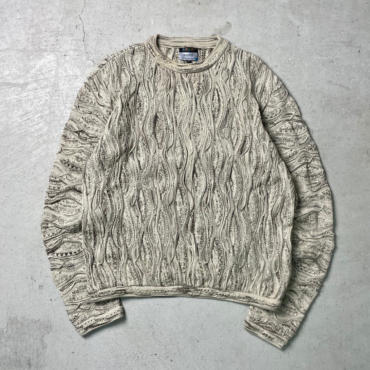 90年代 オーストラリア製 COOGI BASICS クージー 3Dニット セーター 