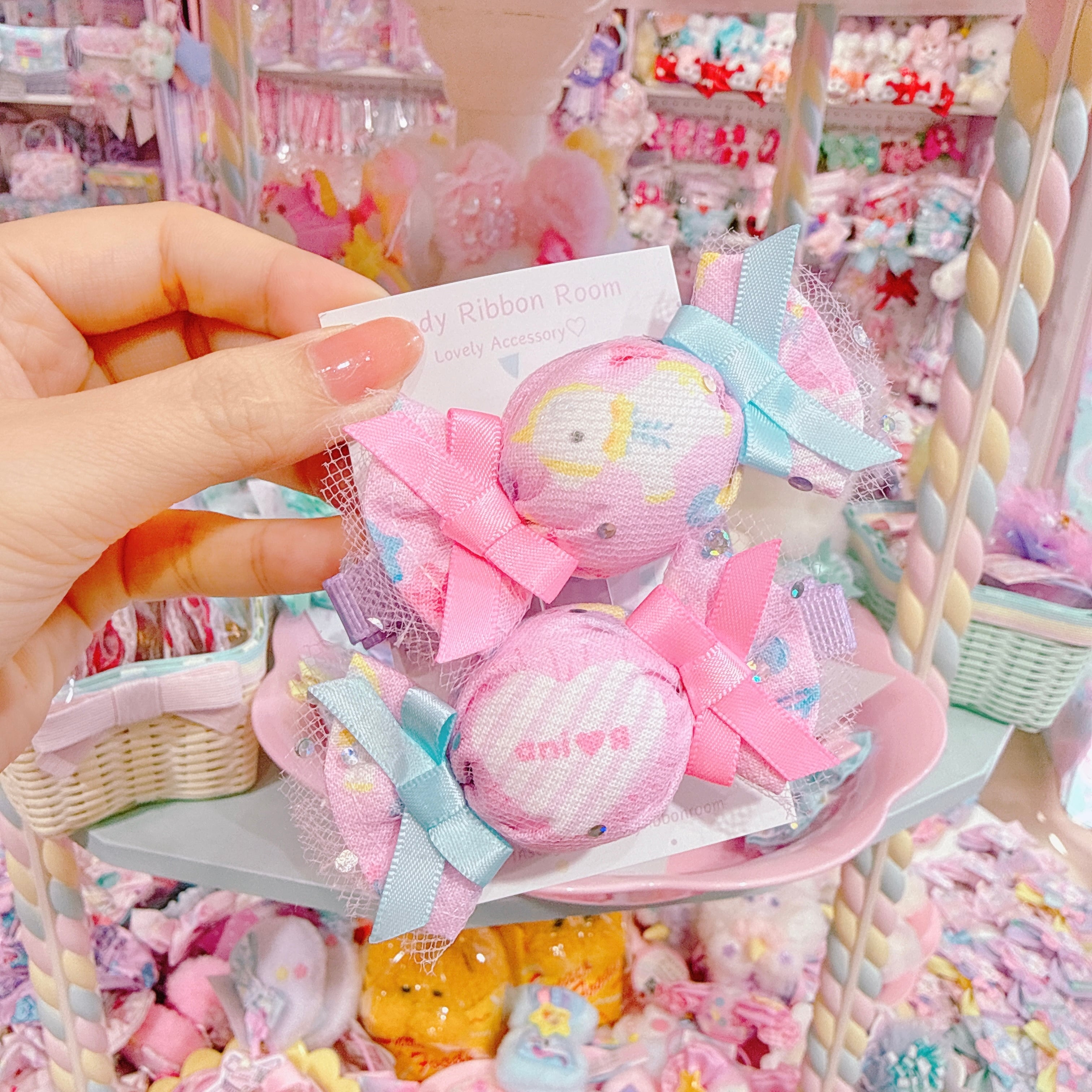 【F4】108-21ツインヘアクリップ