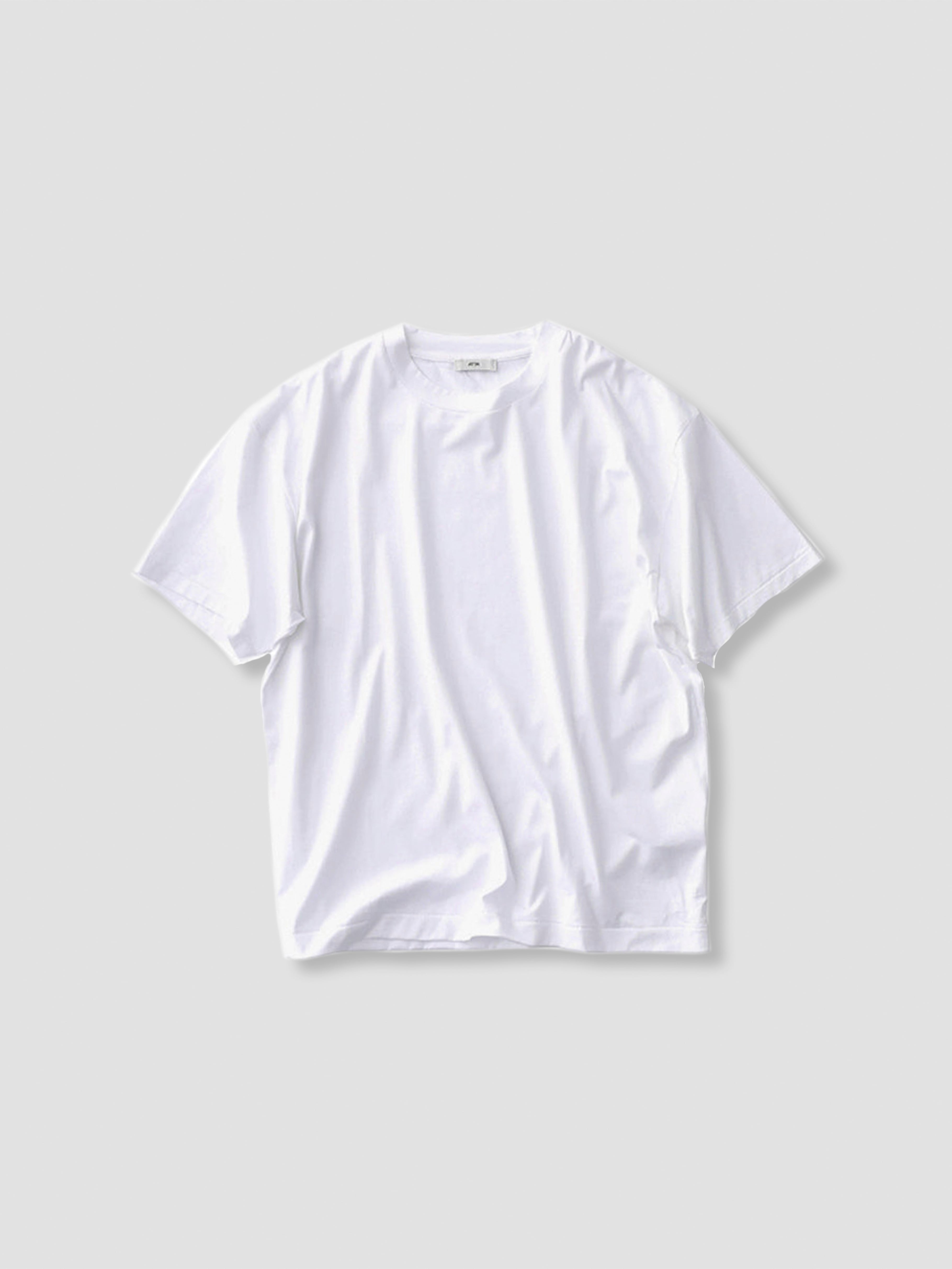 ATON SUVIN60/2 OVERSIZED T-SHIRT WHITE KKAGSM0015 | BEST PACKING STORE