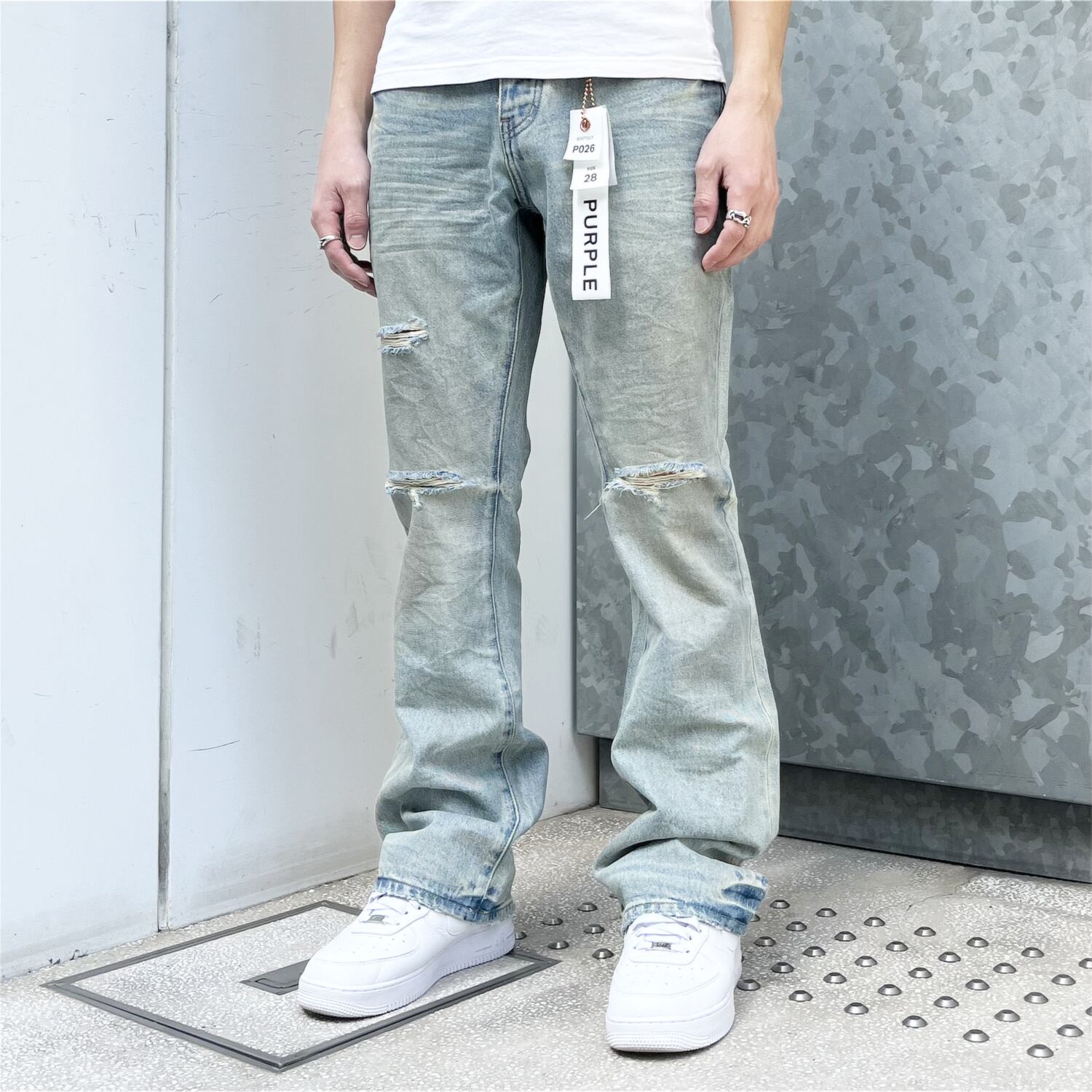 PURPLE BRAND / P026 Dirty Fade Down | HOLICK