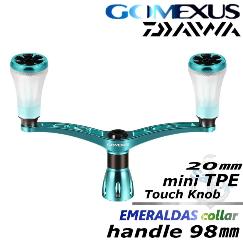 gomexus【ゴメクサス】エメラルダスカラー/ダブルハンドル /ダイワ98mm