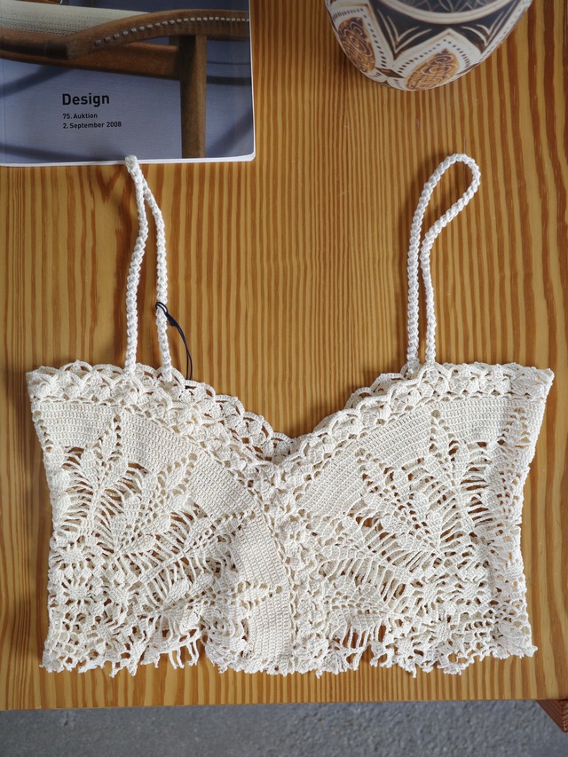 <vintage>lace bustier 7