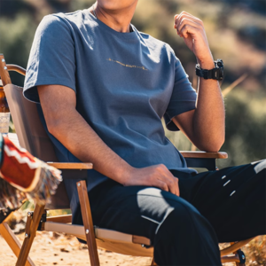 クールシンプル刺繍Tシャツ　0100